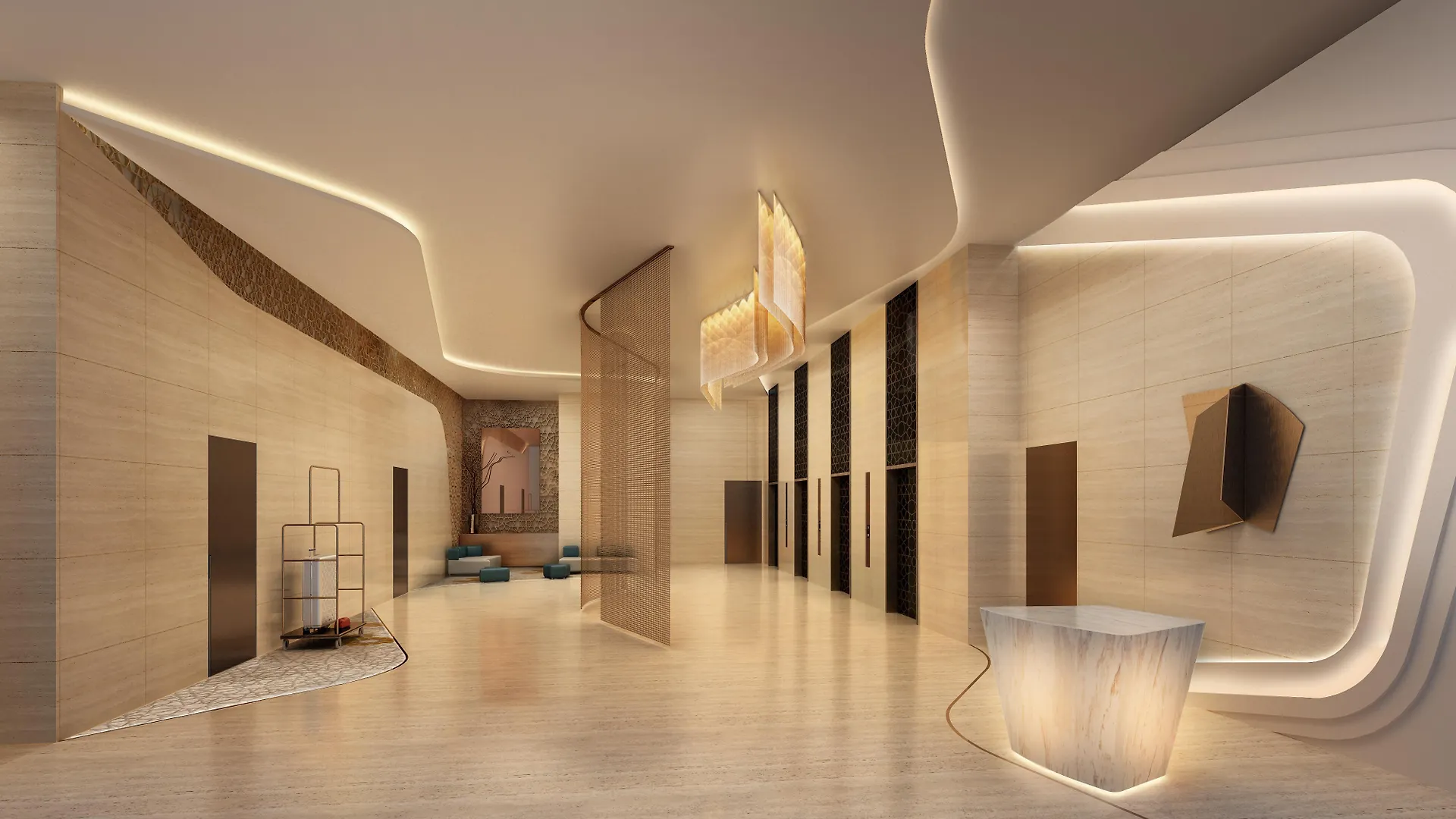 ***** Aparthotel Avani Plus Palm View Dubai Hotel & Suites Verenigde Arabische Emiraten